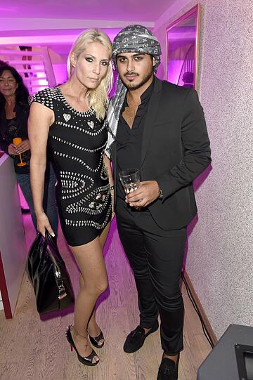 Sarah Kern kam mit ihrem neuen Freund Armand.