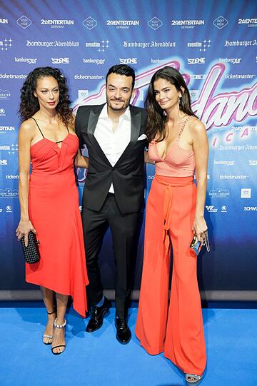 Lilly Becker, Giovanni Zarella und Shermine Shahrivar