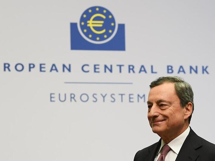 EZB-Präsident Mario Draghi nach einer Pressekonferenz in der EZB-Zentrale in Frankfurt.