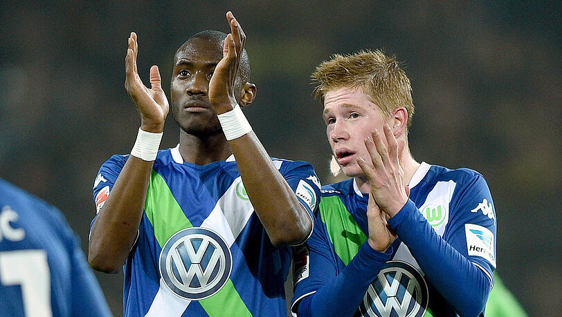 Der VfL Wolfsburg muss beim Rückrundenauftakt gegen den FC Bayern auf Josuha Guilavogui (l.) verzichten. Der VfL Wolfsburg muss beim Rückrundenauftakt gegen den FC Bayern auf Josuha Guilavogui (l.) verzichten.