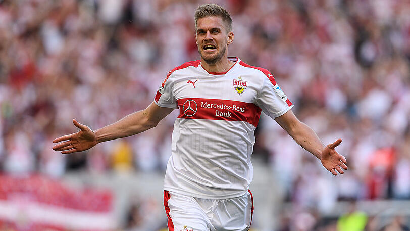 Simon Terodde spielt seit Sommer 2016 für den VfB Stuttgart.