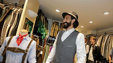Neuzugang in Tracht: Adriano Grimaldi