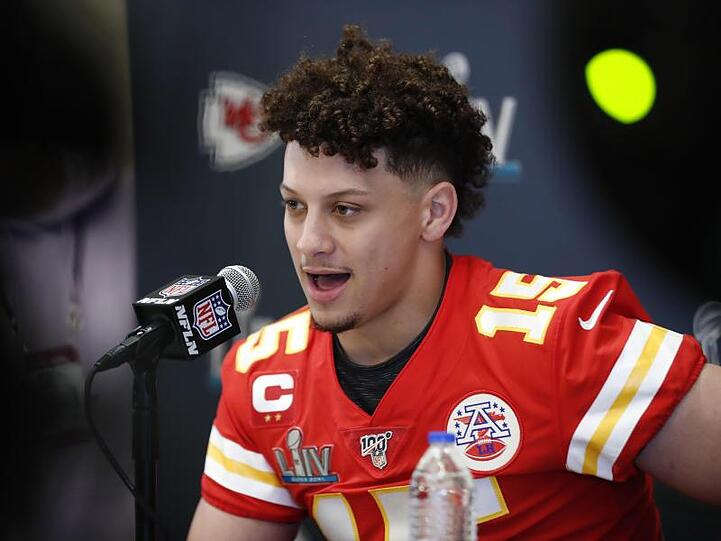 Quarterback Patrick Mahomes ist der Star der Kansas City Chiefs.