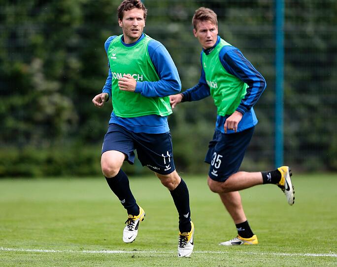 Das Löwen-Training mit den Neuzugängen. Die Bilder von der Grünwalder
