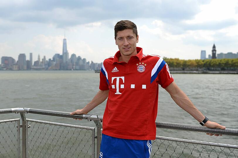 Weitere Bilder von den Bayern-Stars.