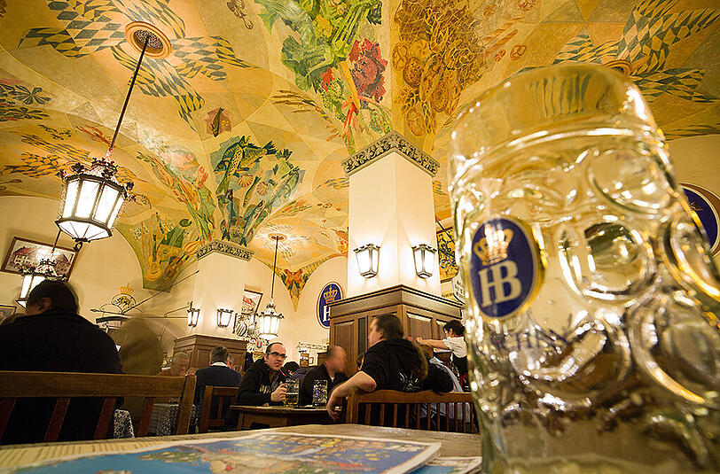 Inbegriff der Münchner Bierkultur: Das Hofbräuhaus.