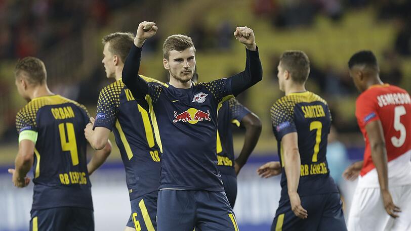 Timo Werner traf gegen Monaco gleich zwei Mal.