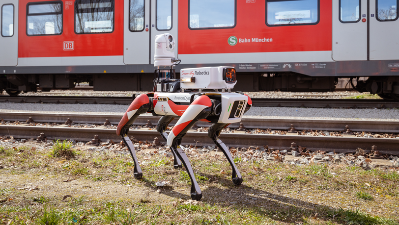 Roboterhund Spot soll einen Monat lang getestet werden, danach will man entscheiden, ob man weitere Exemplare kauft und einsetzt.