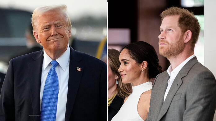 Böse verbale Klatsche für Herzogin Meghan: US-Präsident Donald Trump macht sich über Harrys Frau lustig