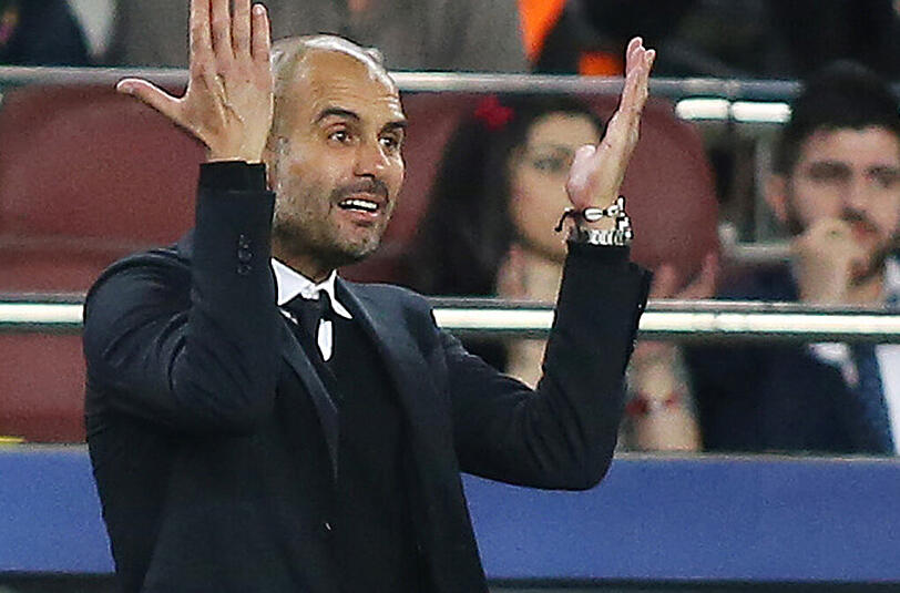Pep Guardiola führte den FC Bayern zweimal in Folge ins Halbfinale der Champions League.