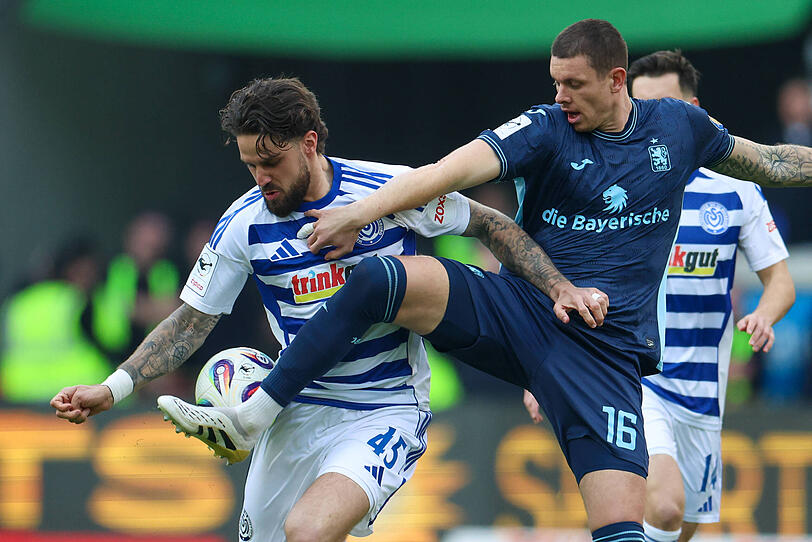 Die Defensive um Max Reinthaler steht derzeit weitgehend stabil. Die Defensive um Max Reinthaler steht derzeit weitgehend stabil.