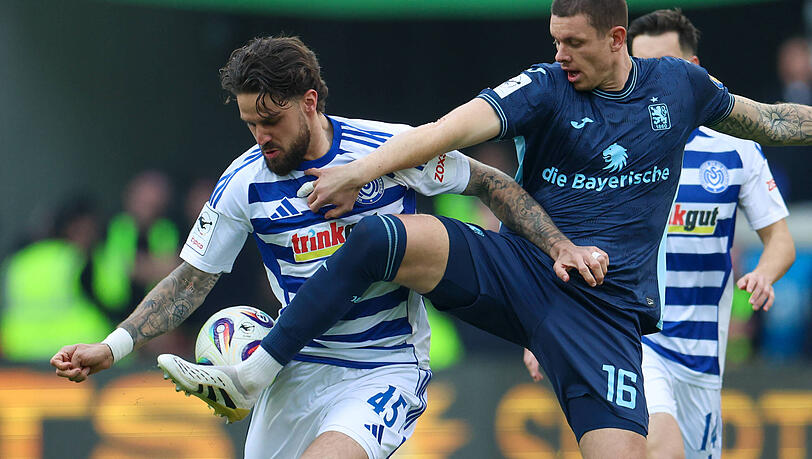 Die Defensive um Max Reinthaler steht derzeit weitgehend stabil.