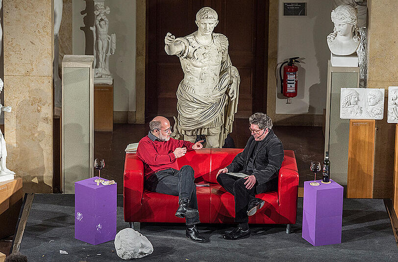 Referent im Winter: Physiker Harald Lesch (l.).