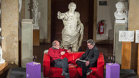 Referent im Winter: Physiker Harald Lesch (l.).