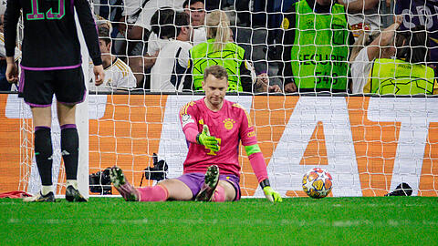 Manuel Neuer patzte gegen Real Madrid folgenschwer.