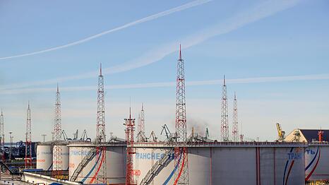 Der f&uuml;r den &Ouml;lexport wichtige Hafen Ust-Luga ist wiederholt von der Ukraine angegriffen worden. (Archivbild)