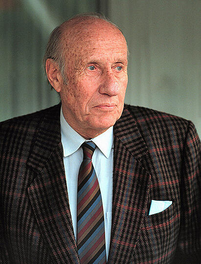 Nachdenklich: Helmut Schön.