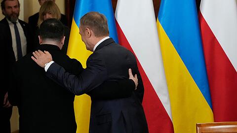 Polens Regierungschef Tusk muss bei der Wiederaufbaukonferenz auf Selenskyj verzichten. (Archivbild)