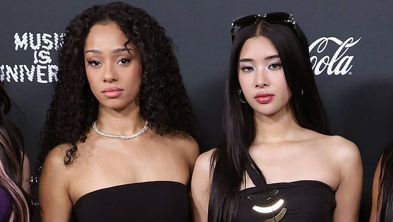 Wird ab kommenden Jahr wieder mit Katseye auf der B&uuml;hne stehen: Sophia Laforteza (r.) - bei Manon Bannerman ist die R&uuml;ckkehr noch unklar.