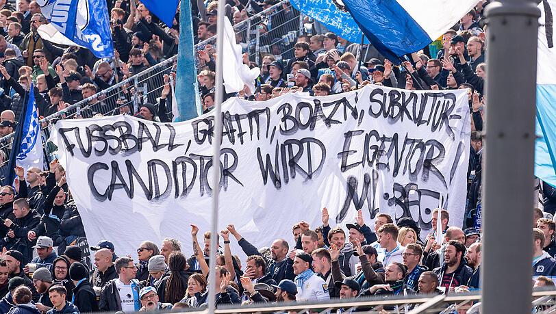 Statement gegen noch mehr Gentrifizierung und die Pläne zum Candid-Tor: "Fußball, Graffiti, Boazn, Subkultur – Candid-Tor wird Eigentor!"