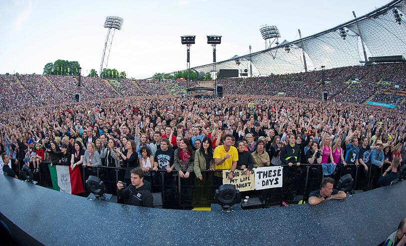 It's my life. In München starteten Bon Jovi ihre Deutschlandtour. Die Bilder vom spektakulären Open-Air-Event.