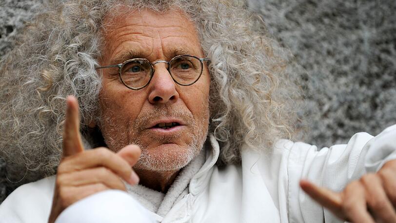 Denkt nicht oft zurück ans Dschungelcamp, aber gern: Rainer Langhans.