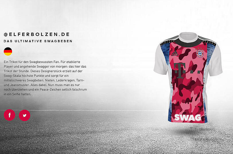 Wird eines dieser Trikots das Champions-League-Trikot 2017/2018 des Rekordmeisters?