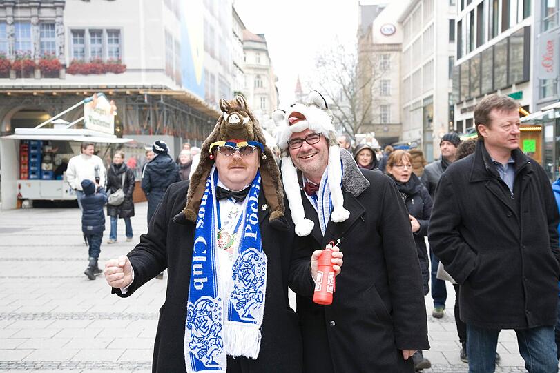 Buntes Treiben am Faschingssonntag in der Innenstadt