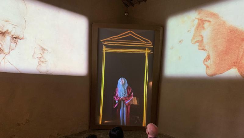 Eine Ausstellung im Geburtshaus des Künstlers Leonardo da Vinci versucht sein Leben nachzuzeichnen. Eine Ausstellung im Geburtshaus des Künstlers Leonardo da Vinci versucht sein Leben nachzuzeichnen.