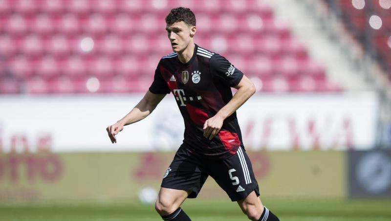 Bayern Münchens Benjamin Pavard in Aktion. (Archivbild)