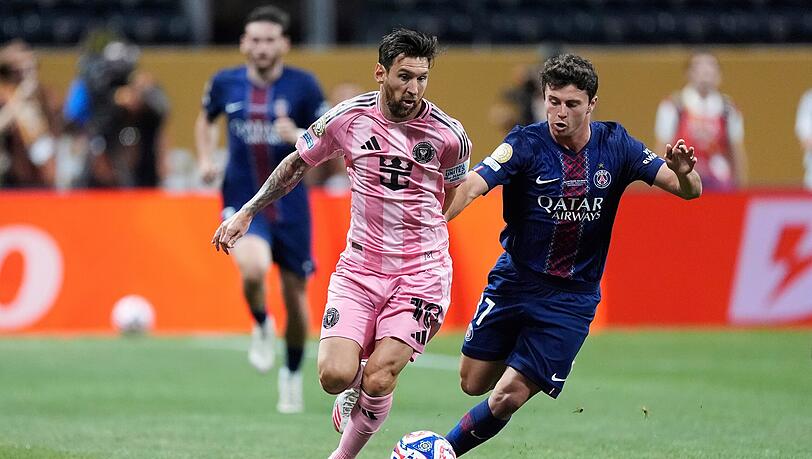 PSG setzte sich am Sonntagabend locker gegen Lionel Messis Inter Miami durch.