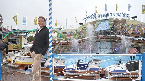 Florian Wiegand zieht Berge der Wiesn vor. Aber die Wiesn macht mit der Berg- und Talbahn "Rund um den Tegernsee“ auch ihm ein unwiderstehliches Angebot.