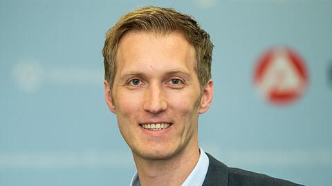 Arbeitsagentur-Vorstand Daniel Terzenbach: "Das Beschäftigungswachstum wird zu über der Hälfte von Ausländern getragen.".