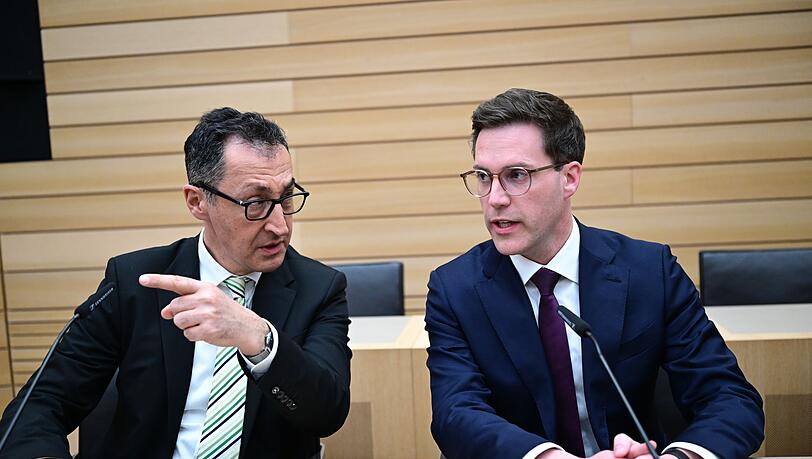 Treffen sich Gr&uuml;nen-Frontmann Cem &Ouml;zdemir und CDU-Chef Manuel Hagel bald in offiziellen Gespr&auml;chen &uuml;ber eine Zusammenarbeit wieder? (Archivbild)