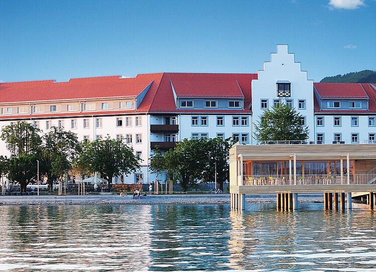 Traumhafte Lage: das SENTIDO Seehotel am Kaiserstrand.