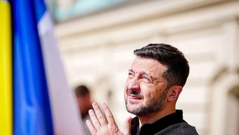 Selenskyj will sich persönlich mit Putin treffen. (Archivbild)