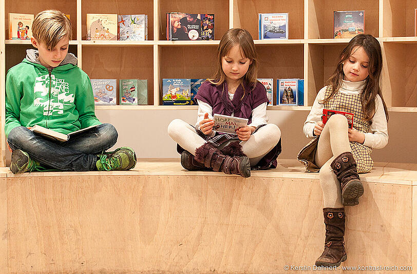 Lust am Lesen will die Bücherschau Junior wecken.