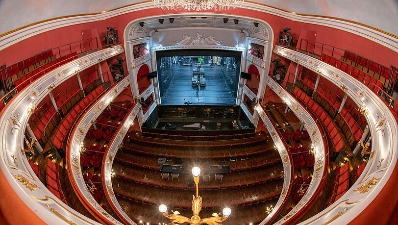 Das Opernhaus im Staatstheater Nürnberg.