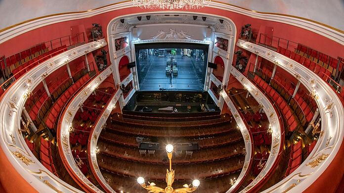 Das Opernhaus im Staatstheater Nürnberg.