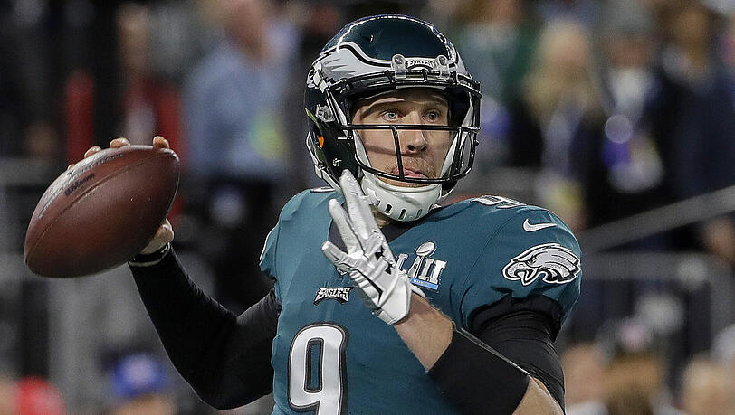 Der Mann des Abends: Eagles-Quarterback Nick Foles Der Mann des Abends: Eagles-Quarterback Nick Foles