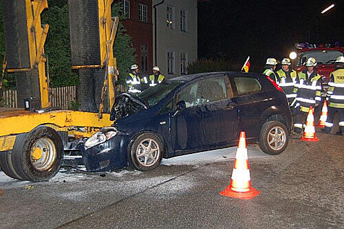 Die Rettungskräfte fanden die Frau bewusstlos vor.