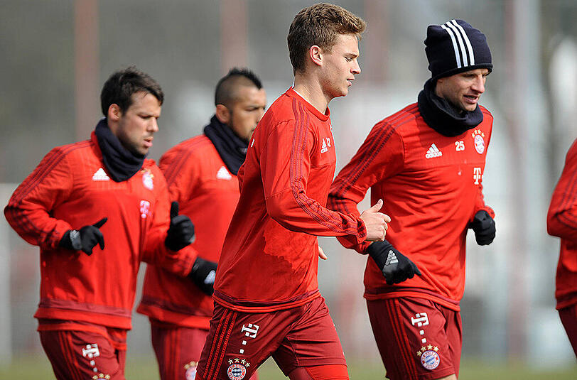 Weitere Bilder vom öffentlichen Bayern-Training am Dienstag.