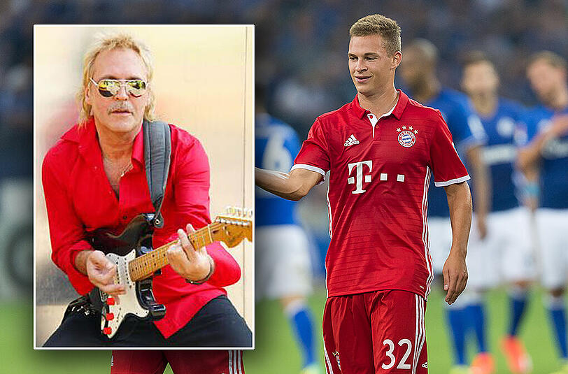 Schlager-Star: Joshua Kimmichs Onkel Walter Schmid und sein Neffe, Joshua Kimmich.