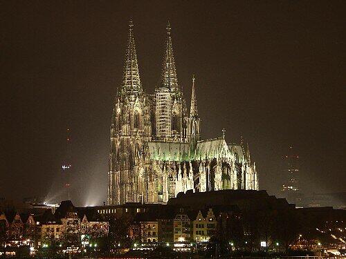Kölner Dom bei Nacht