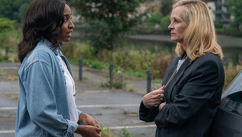 Ayo Edebiri und Julia Roberts spielen die Hauptrollen in "After the Hunt".