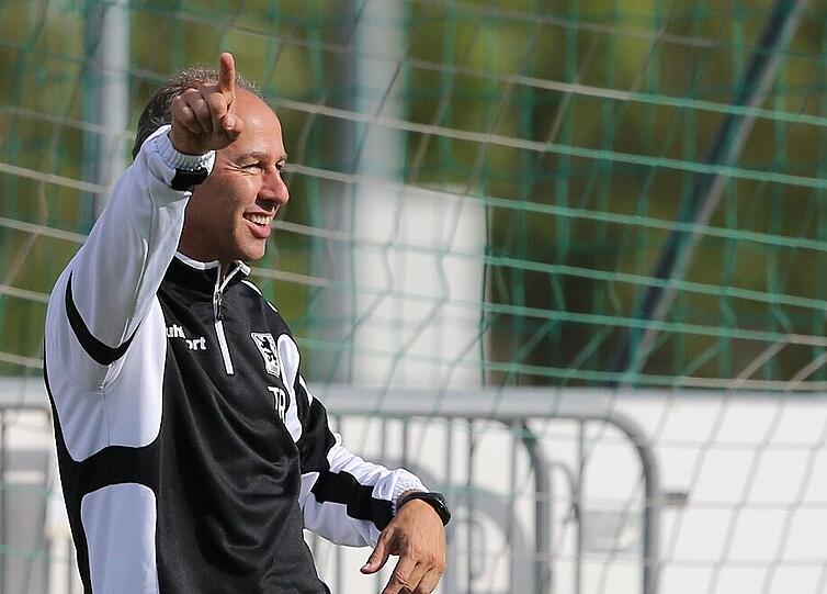 Löwen-Trainer Reiner Maurer.