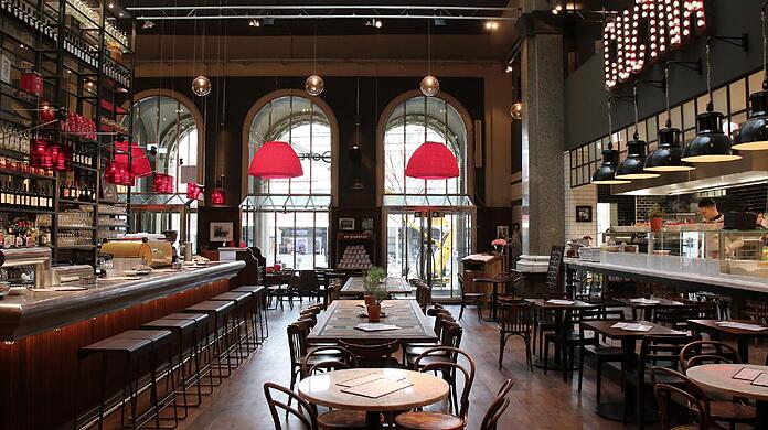 Die L'Osteria am Münchner Hauptbahnhof. (Archivbild)