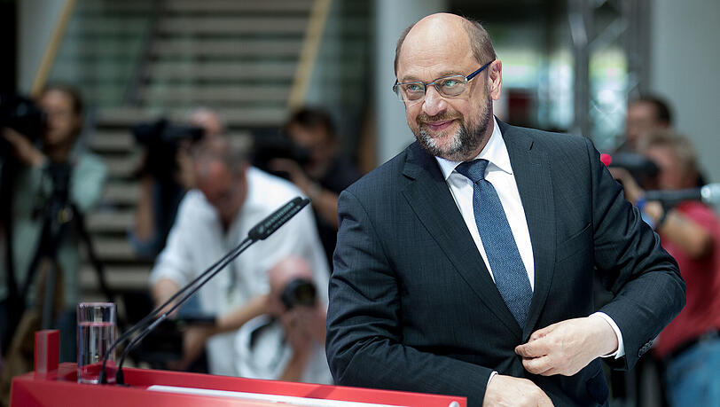 Der ehrgeizige SPD-Kanzlerkandidat: Martin Schulz. Der ehrgeizige SPD-Kanzlerkandidat: Martin Schulz.