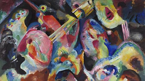 Fulminanter Kandinsky: &bdquo;Improvisation Sintflut&ldquo; aus dem Jahr 1913.