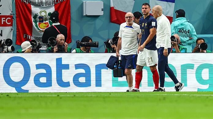 Kreuzbandriss bei der WM: Bayerns Lucas Hernández.